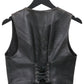 Chrome Hearts Leather Vest Black Size M| AVNTGRDNY NYC