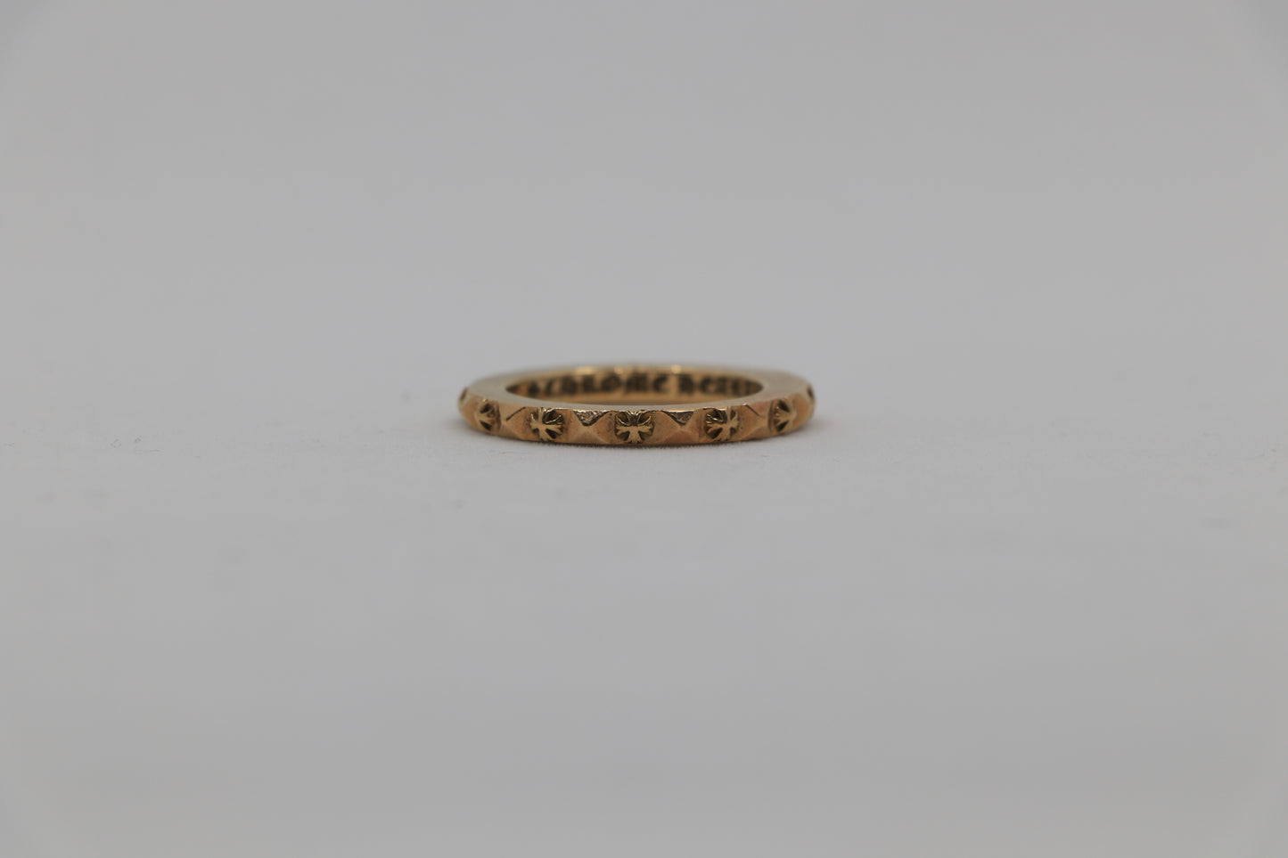 Chrome Hearts True Fucking Punk Ring 22K Gold Size 8.5 | AVNTGRDNY NYC