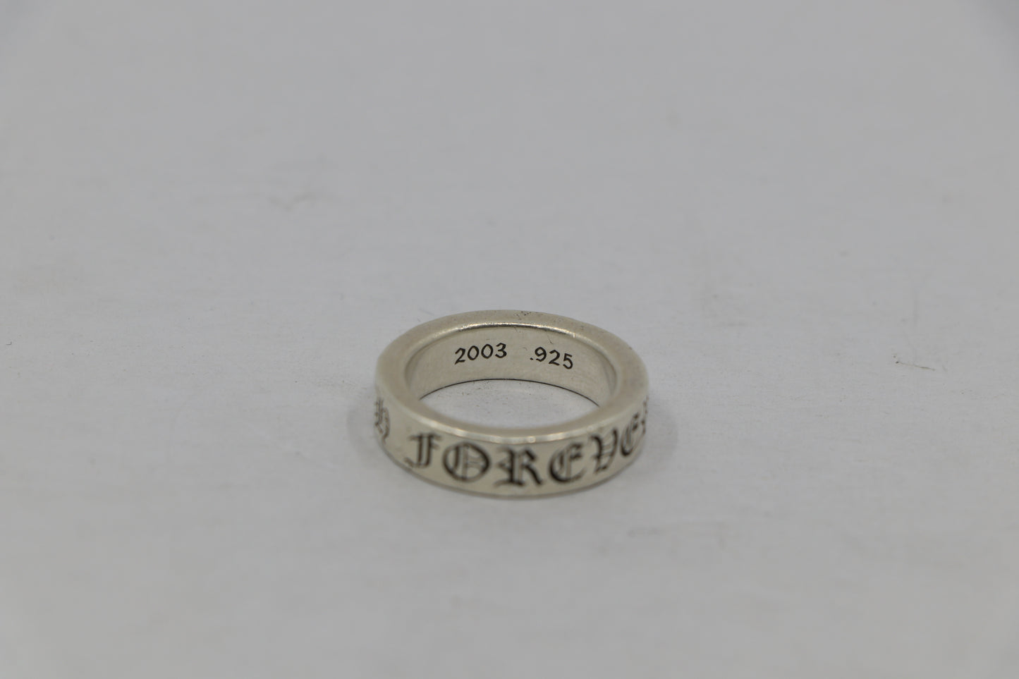 Chrome Hearts Forever 6MM Spacer Ring Size 8 Pre-Owned| AVNTGRDNY NYC