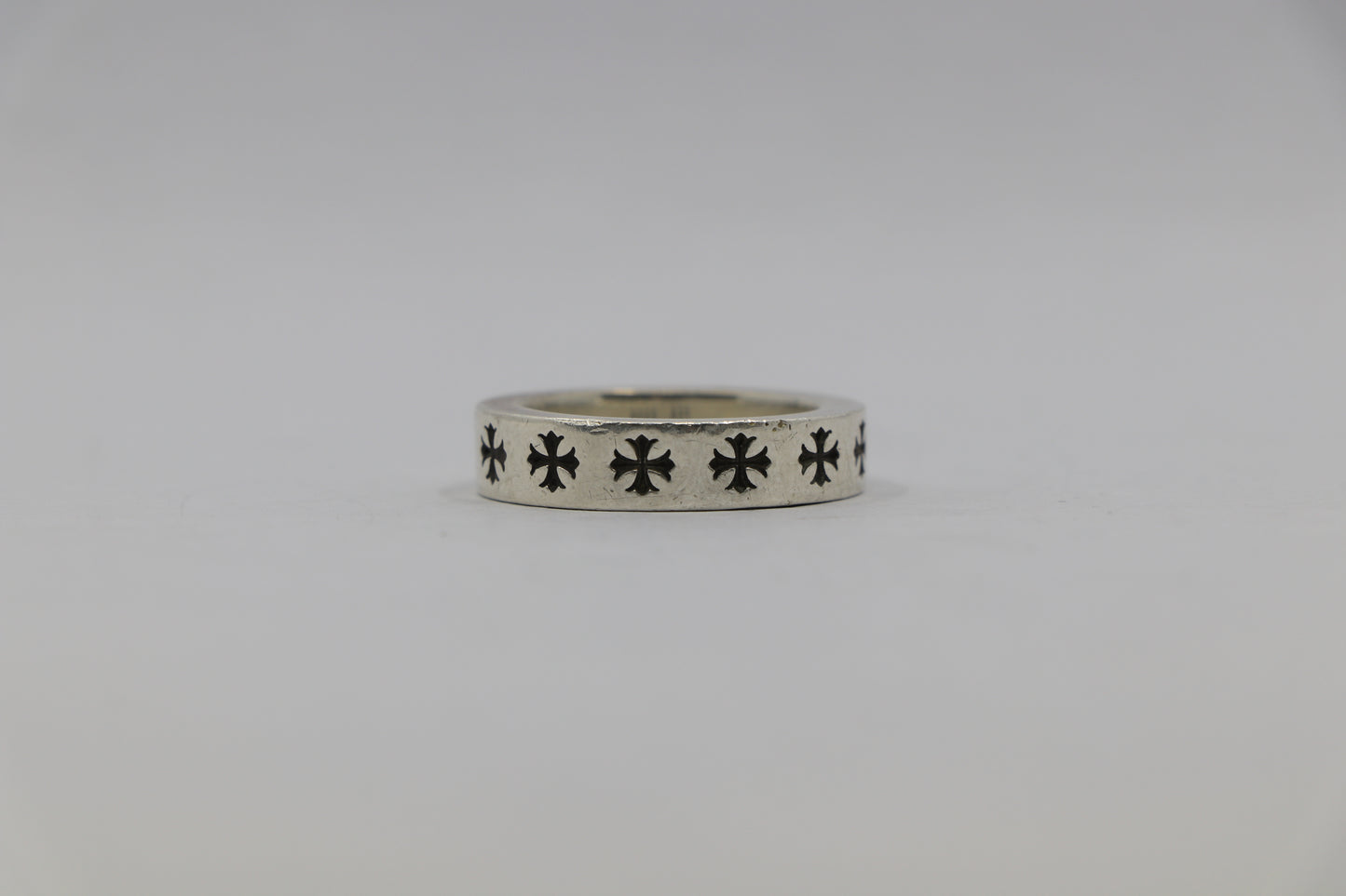 Chrome Hearts Forever 6MM Spacer Ring Size 9.5 Sterling Silver Pre-Owned | AVNTGRDNY NYC