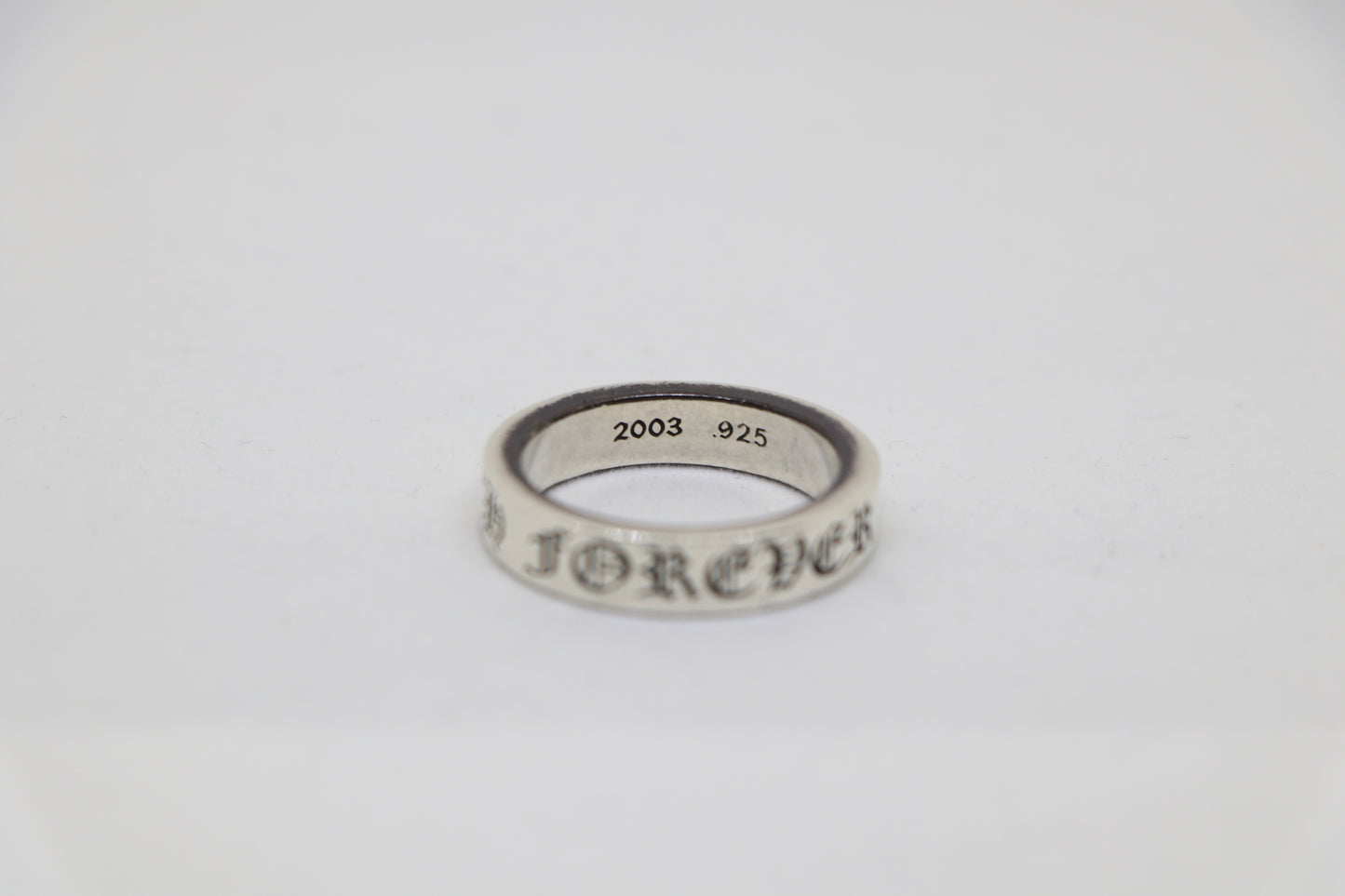 Chrome Hearts Forever 6mm Spacer Ring Size 13 Sterling Silver | AVNTGRDNY NYC