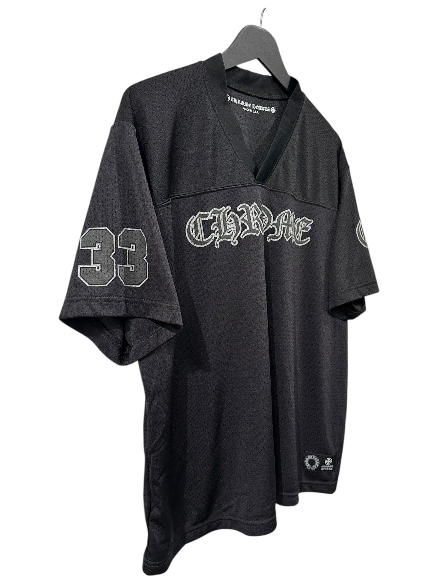 Chrome Hearts Stadium Mesh Jersey Black Size L