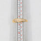 Chrome Hearts 22K Baby Fleur Ring Pavé Diamonds Size 8.5| AVNTGRDNY NYC