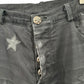 Chrome Hearts Fleur Knee Star Patch Jeans Size 33