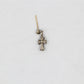 Chrome Hearts Cross Drop Earring Silver| AVNTGRDNY NYC