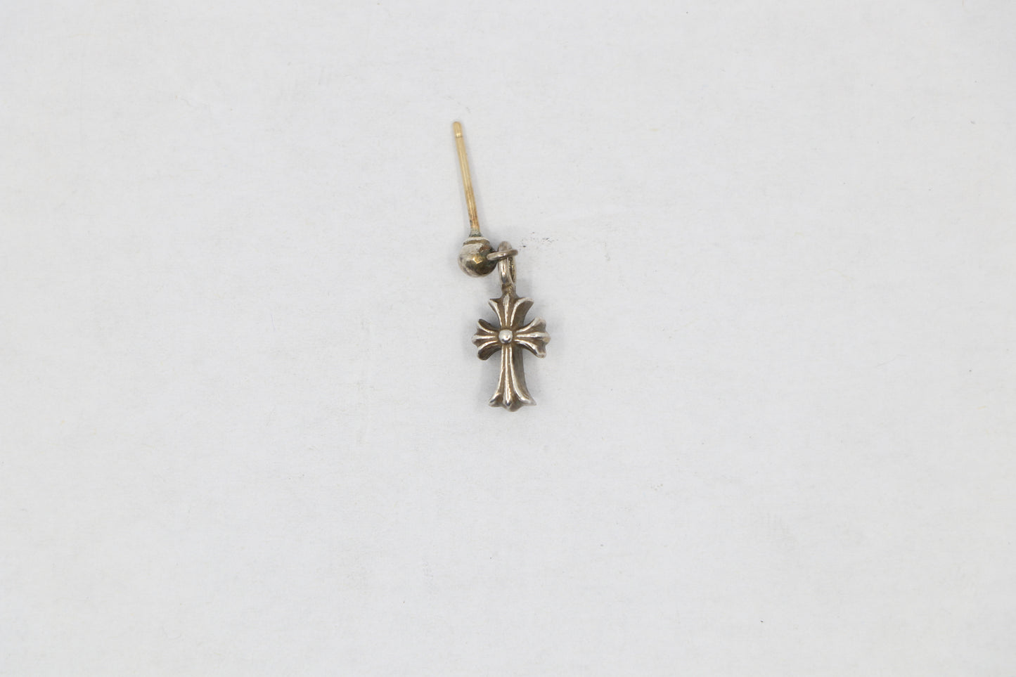 Chrome Hearts Cross Drop Earring Silver| AVNTGRDNY NYC