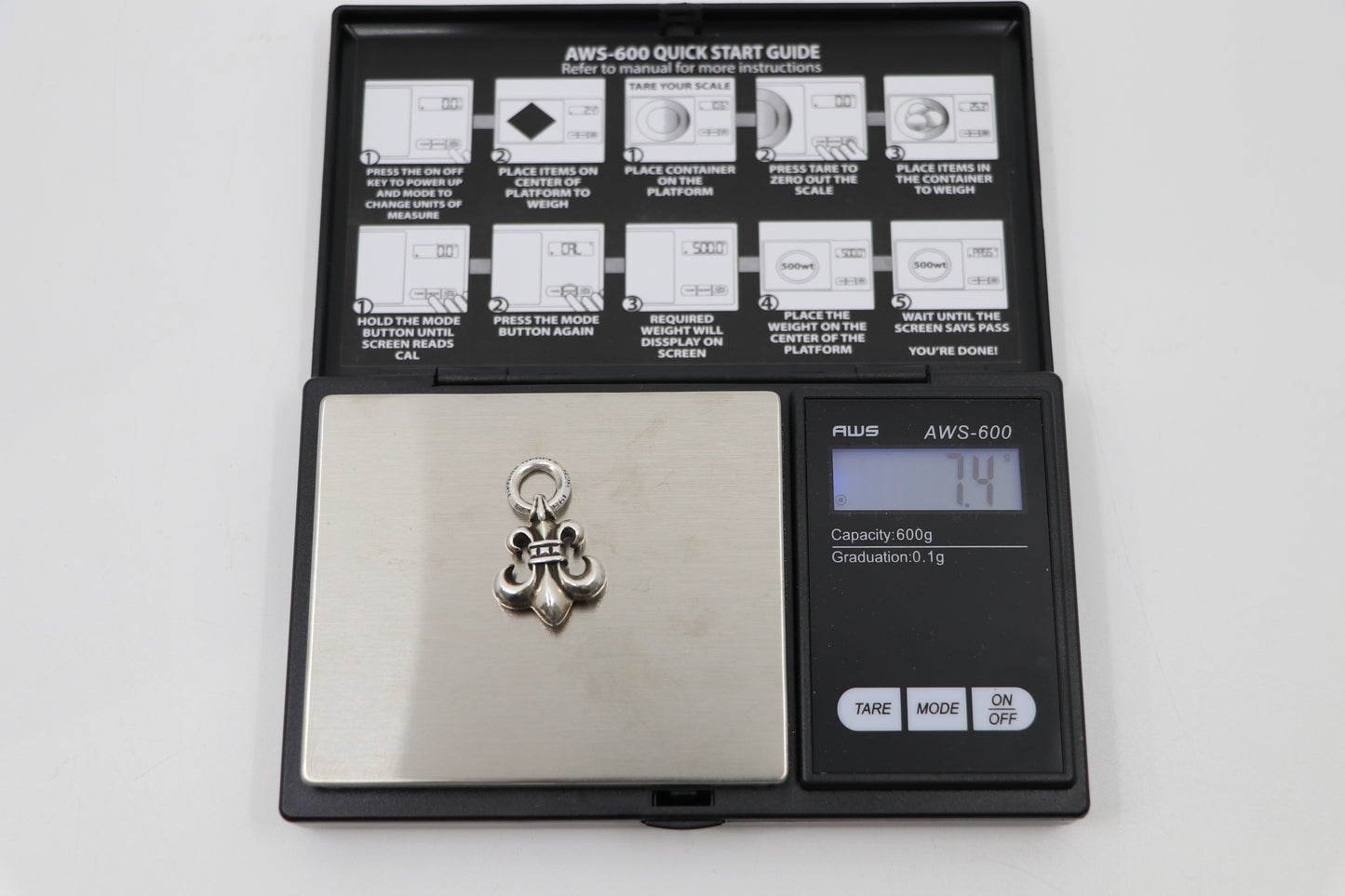 Chrome Hearts Fleur De Lis Pendant