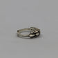 Chrome Hearts Baby Double Floral Ring Size 5 | AVNTGRDNY NYC