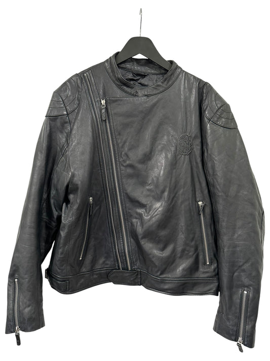 Billionaire Boys Club Wolfman Leather Jacket Size XL
