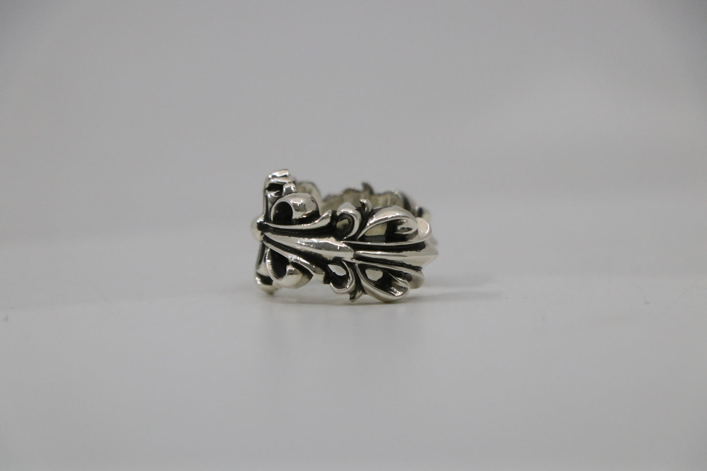 Chrome Hearts Double Floral Ring Size 7