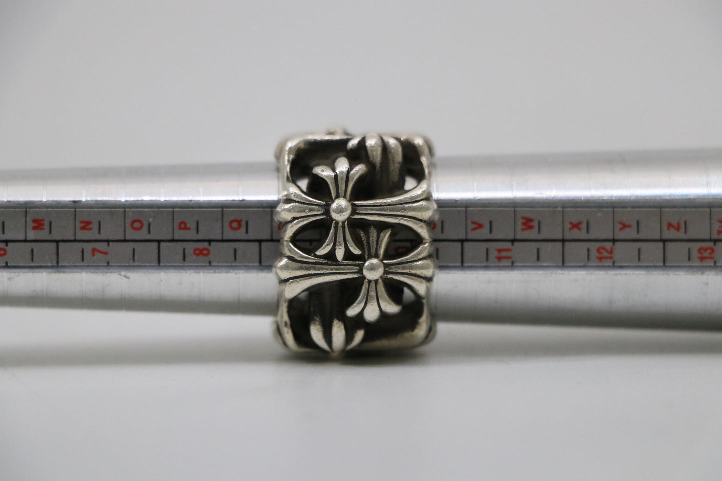 Chrome Hearts Square Cemetery Ring Size 9.5