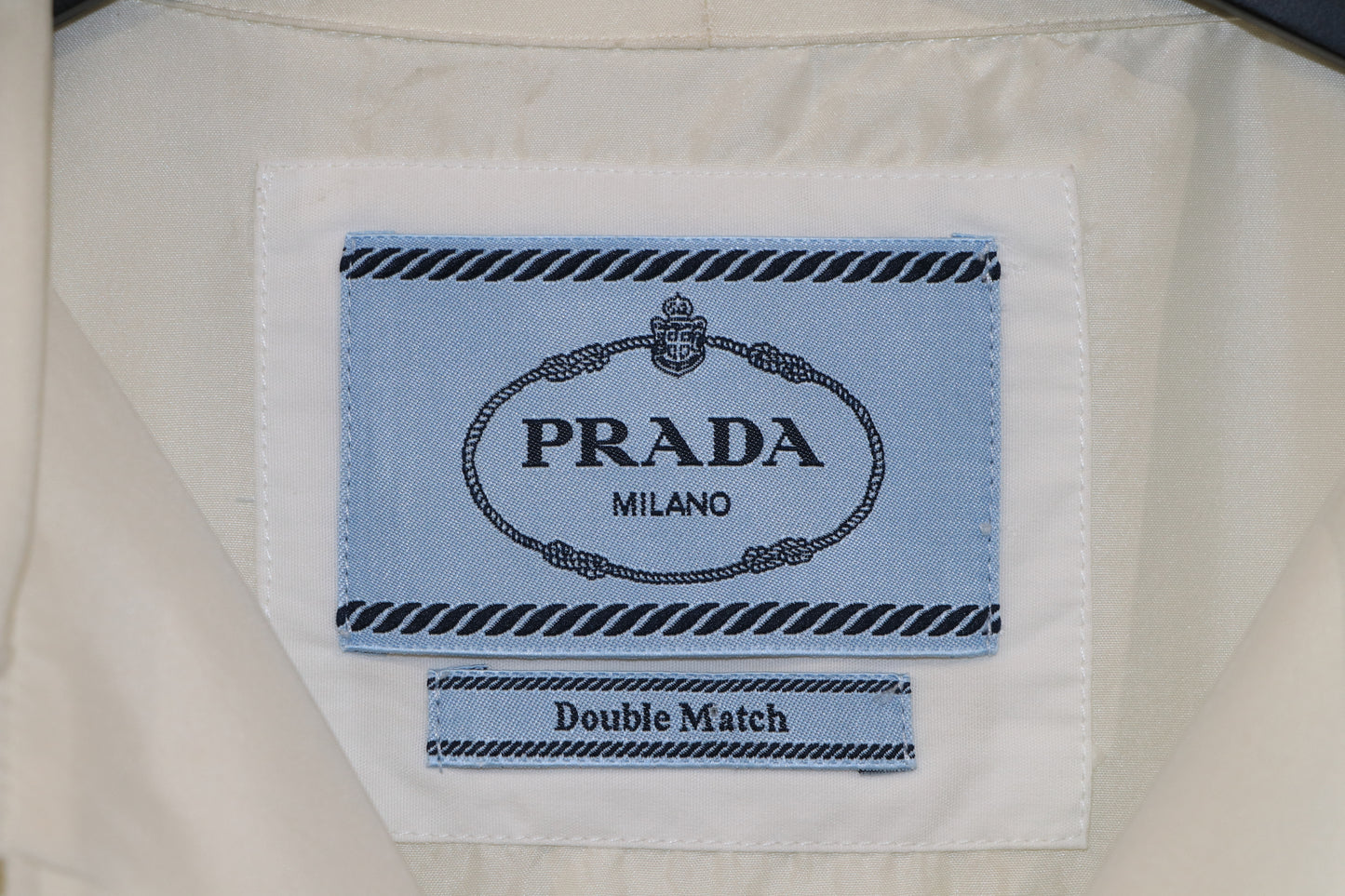 Prada Double Match Flame Silk Shirt Camp Collar Size M 2021 | AVNTGRDNY NYC