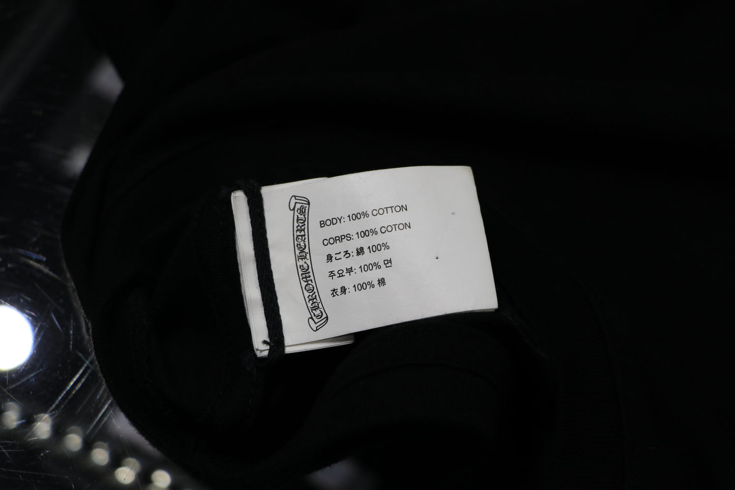 Chrome Hearts T-Bar Pocket T-Shirt Black Size XXL Cotton | AVNTGRDNY NYC