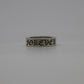 Chrome Hearts Forever 6MM Spacer Ring Size 6