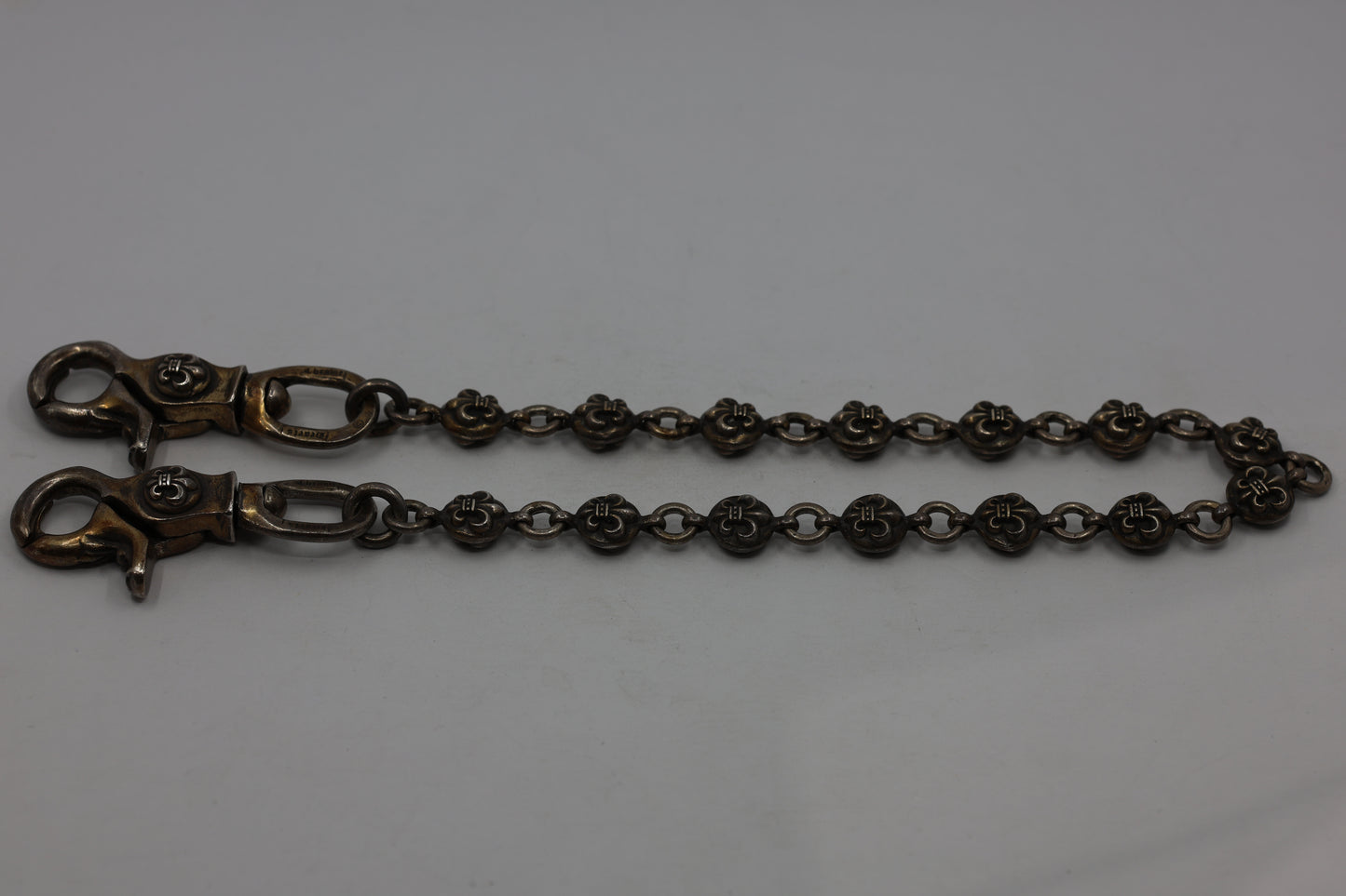 Chrome Hearts Fleur No. 2 Ball Wallet Chain Short Double Lobster Clasp | AVNTGRDNY NYC