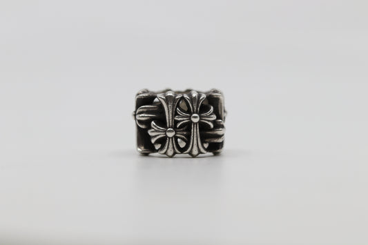 Chrome Hearts Square Cemetary Ring Size 11