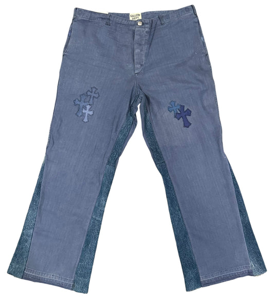 Chrome Hearts x Gallery Dept Flared French Work Jeans Size 40