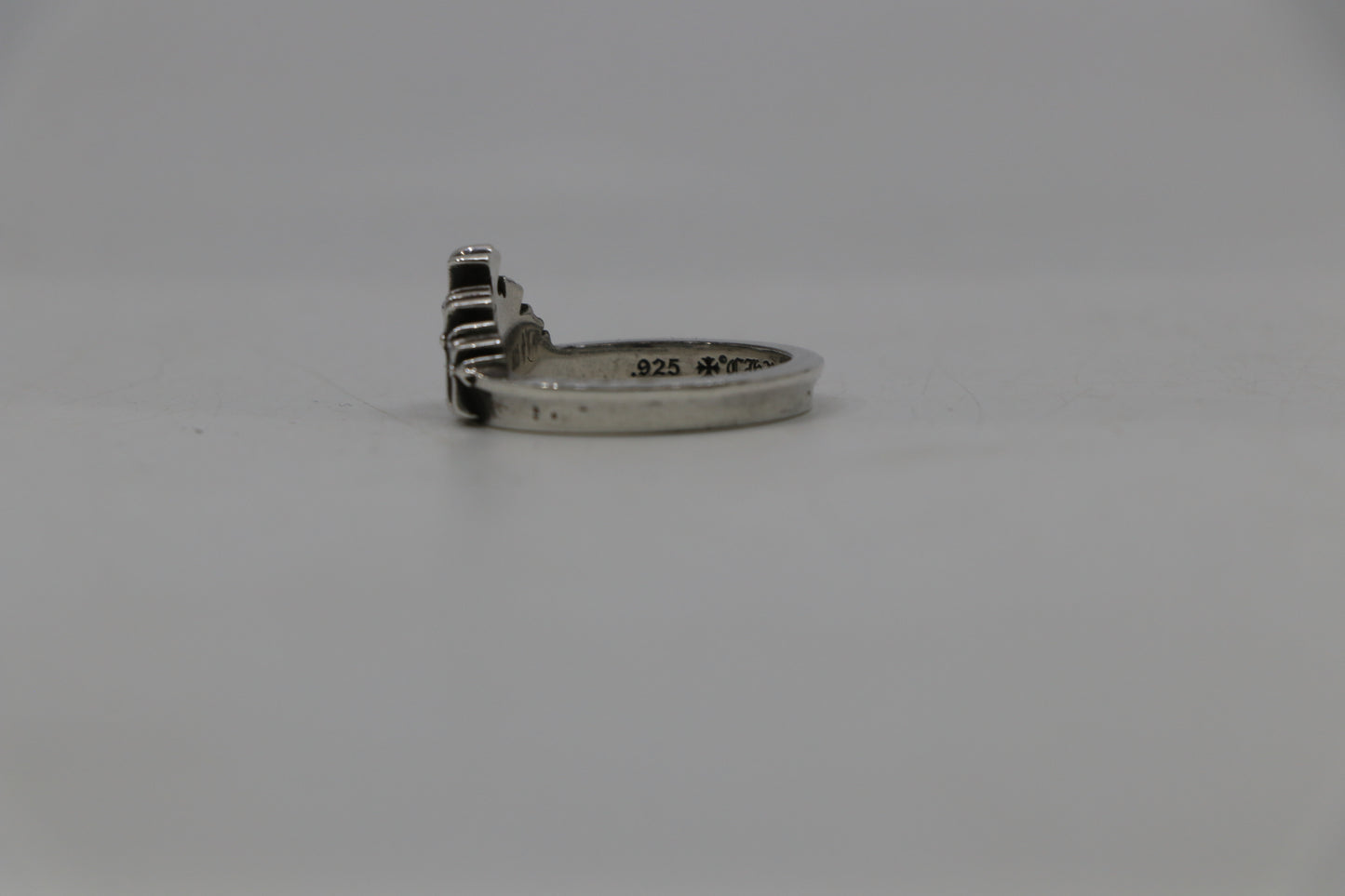 Chrome Hearts Cross Crown Ring Size 10