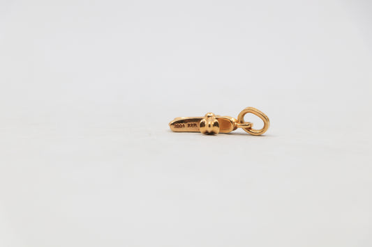 Chrome Hearts 22K Baby Fat Charm Pavé Emeralds| AVNTGRDNY NYC