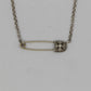 Chrome Hearts Safety Pin Necklace Silver on 20” Roll Chain | AVNTGRDNY NYC
