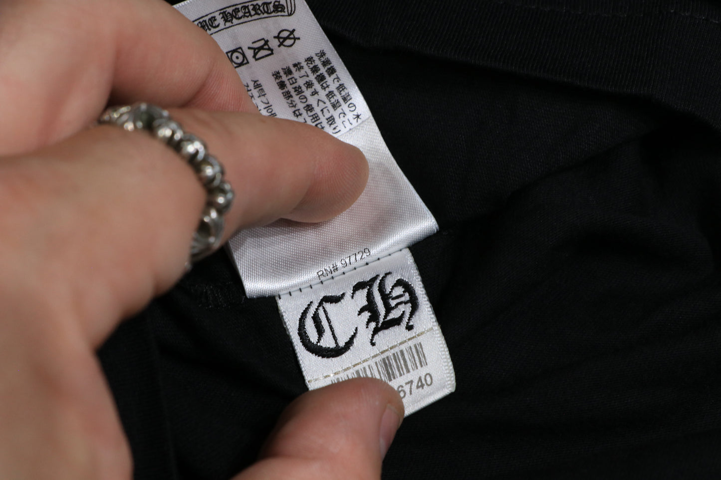Chrome Hearts Neck Logo Pocket T-Shirt Black Size XXL| AVNTGRDNY NYC