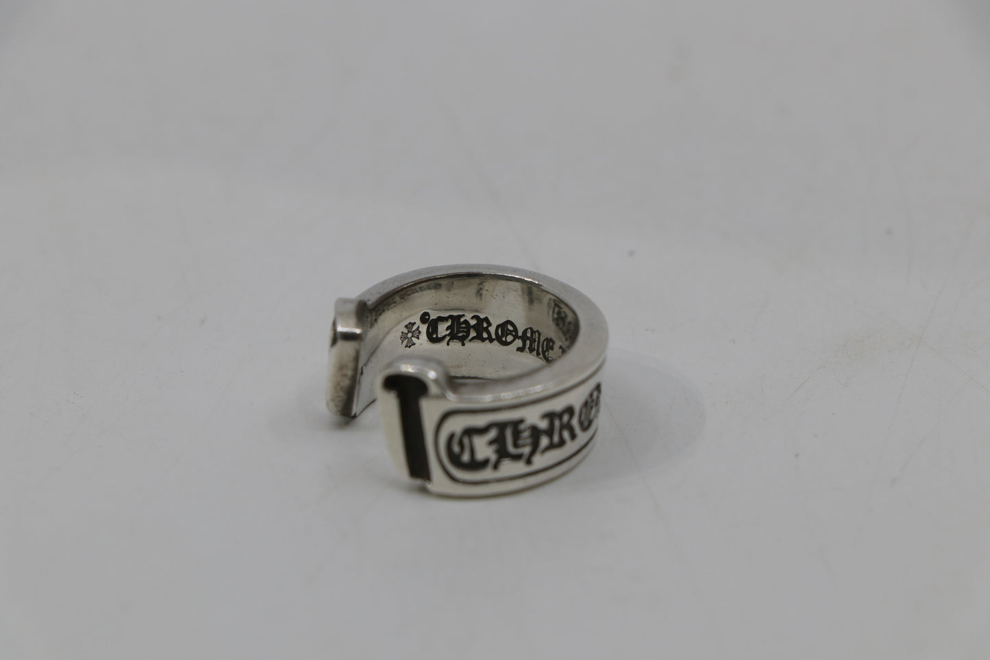 Chrome Hearts Scroll Ring Size 8.5