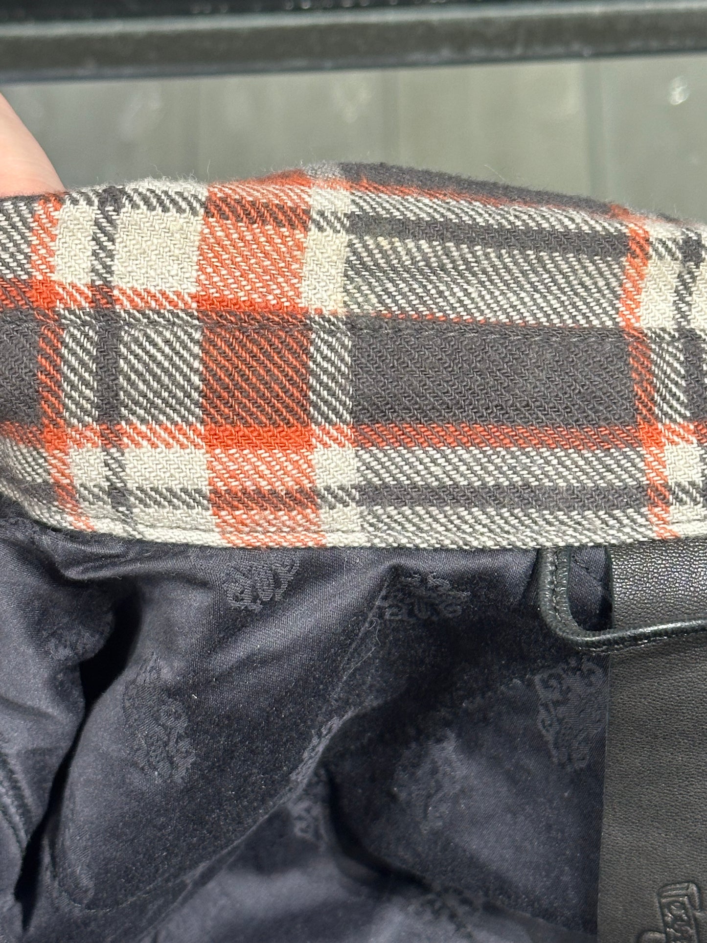 Chrome Hearts Flannel Brown/Red/Yellow Size L