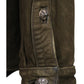 Chrome Hearts Vintage Suede Button Up Jacket Size XL | AVNTGRDNY NYC