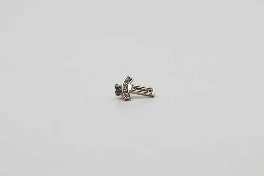 Chrome Hearts T Bar Drop Earring