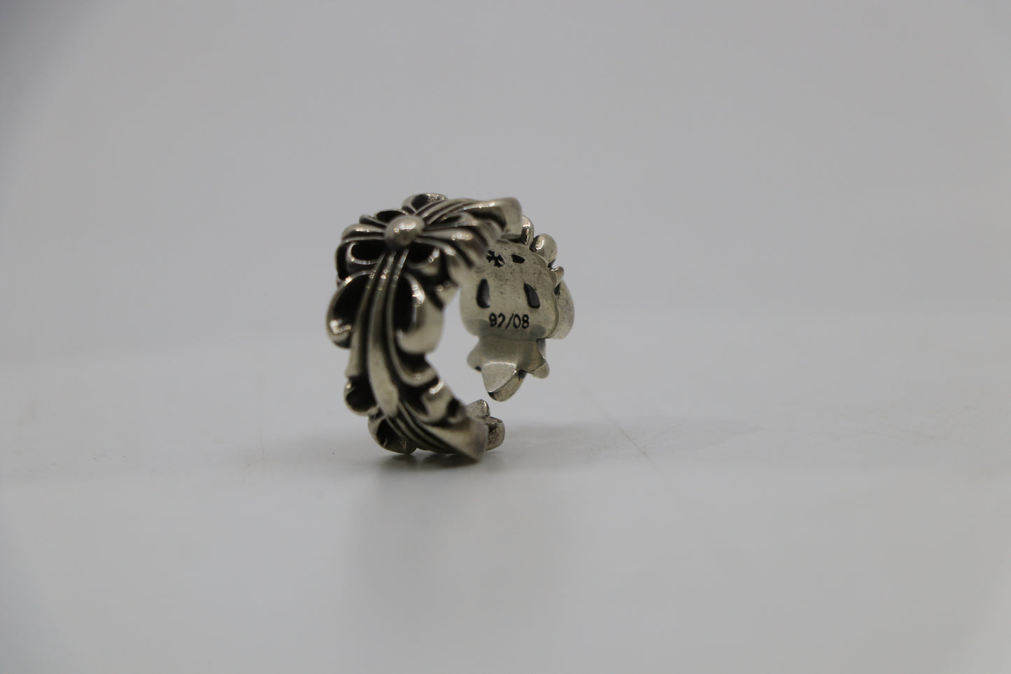 Chrome Hearts Double Floral Ring Size 5