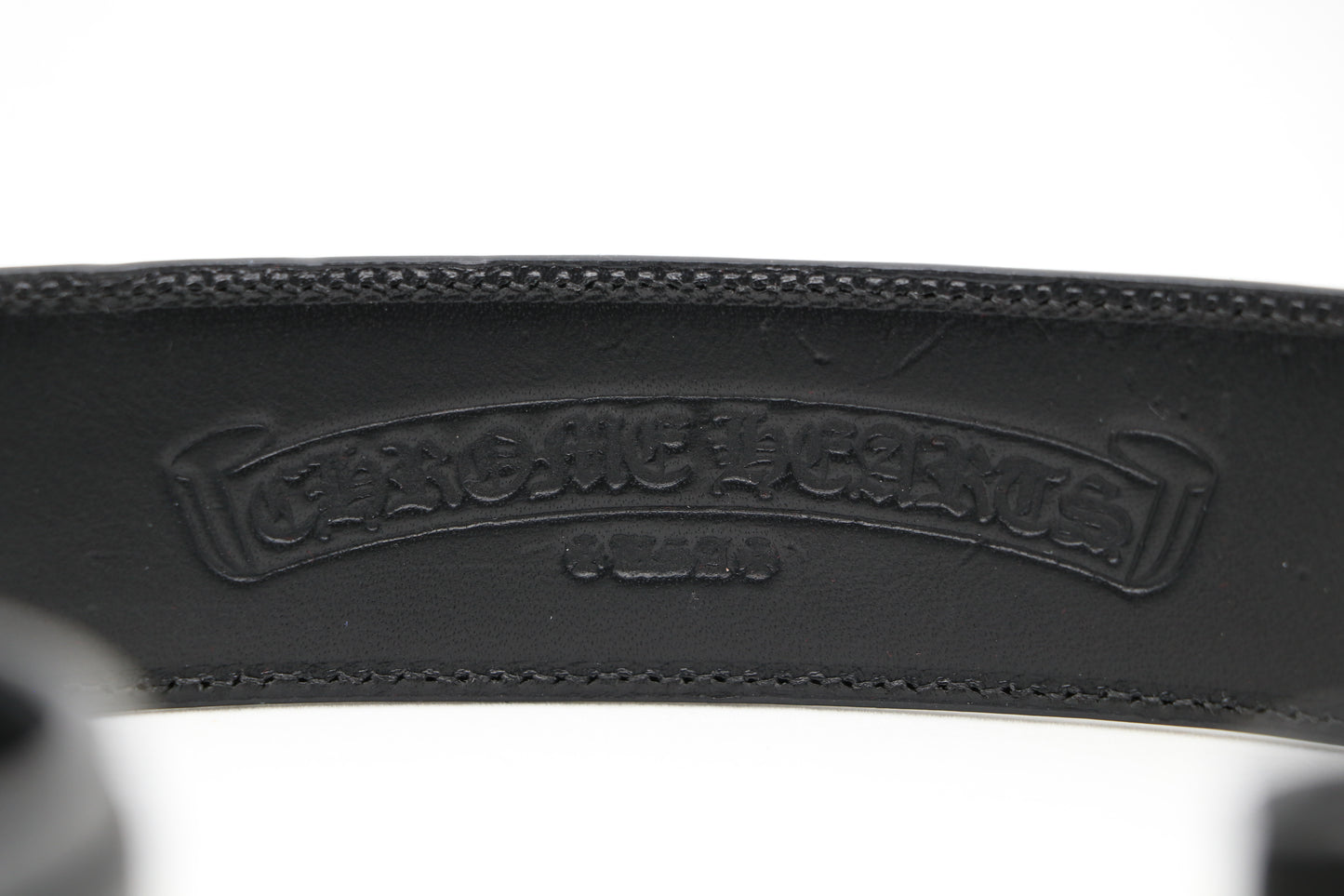Chrome Hearts Belt Strap Black Leather Size 32 | AVNTGRDNY NYC
