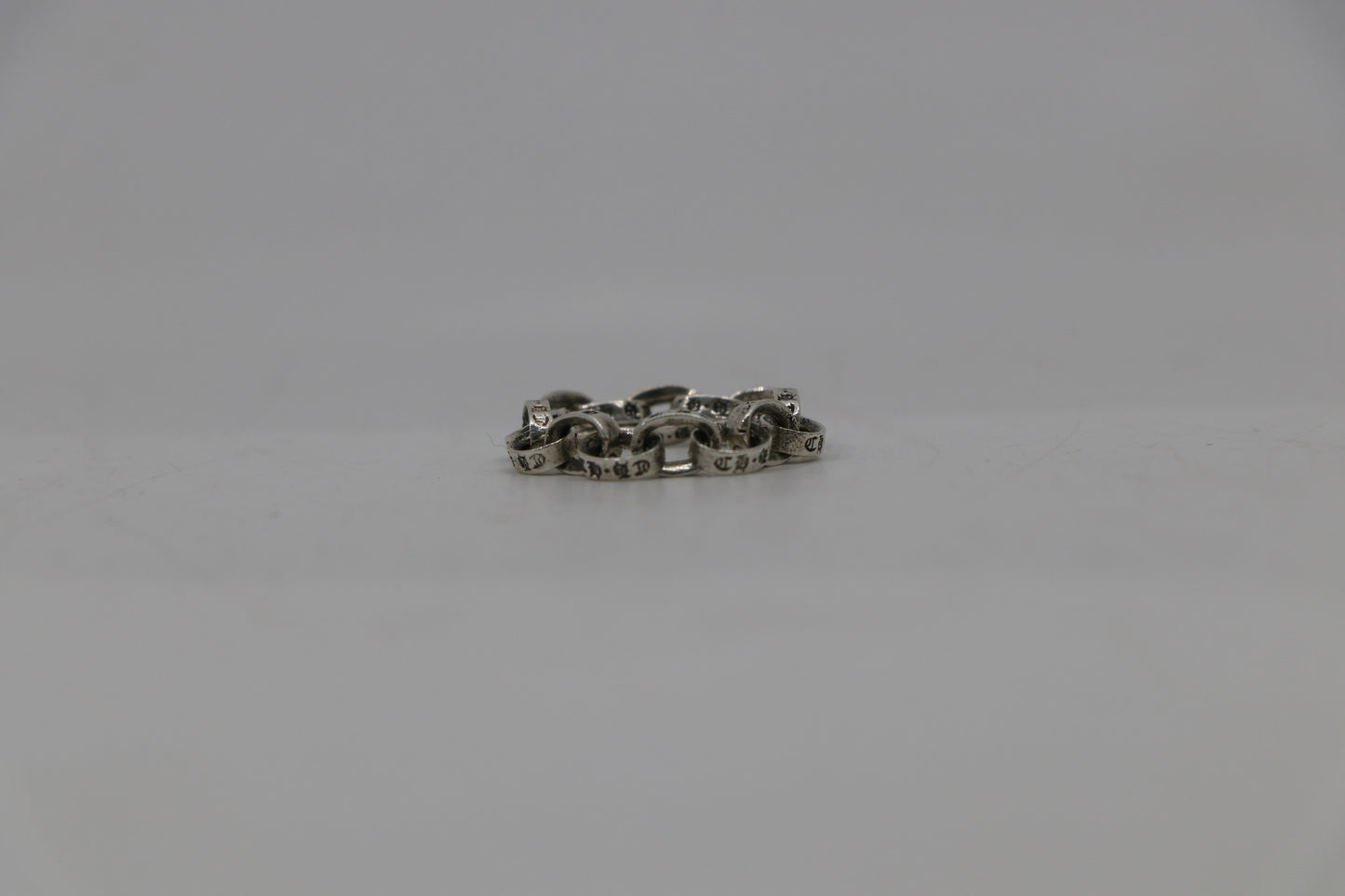 Chrome Hearts Paperchain Ring Size 8.5