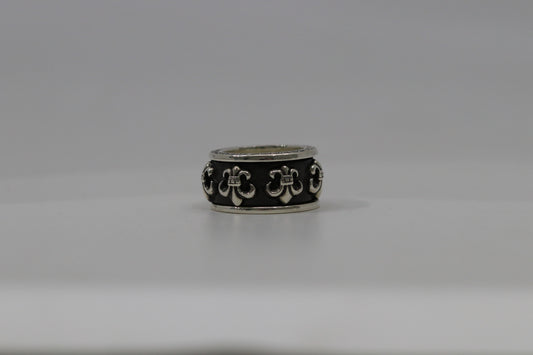 Chrome Hearts Fleur Spinner Ring Size 11