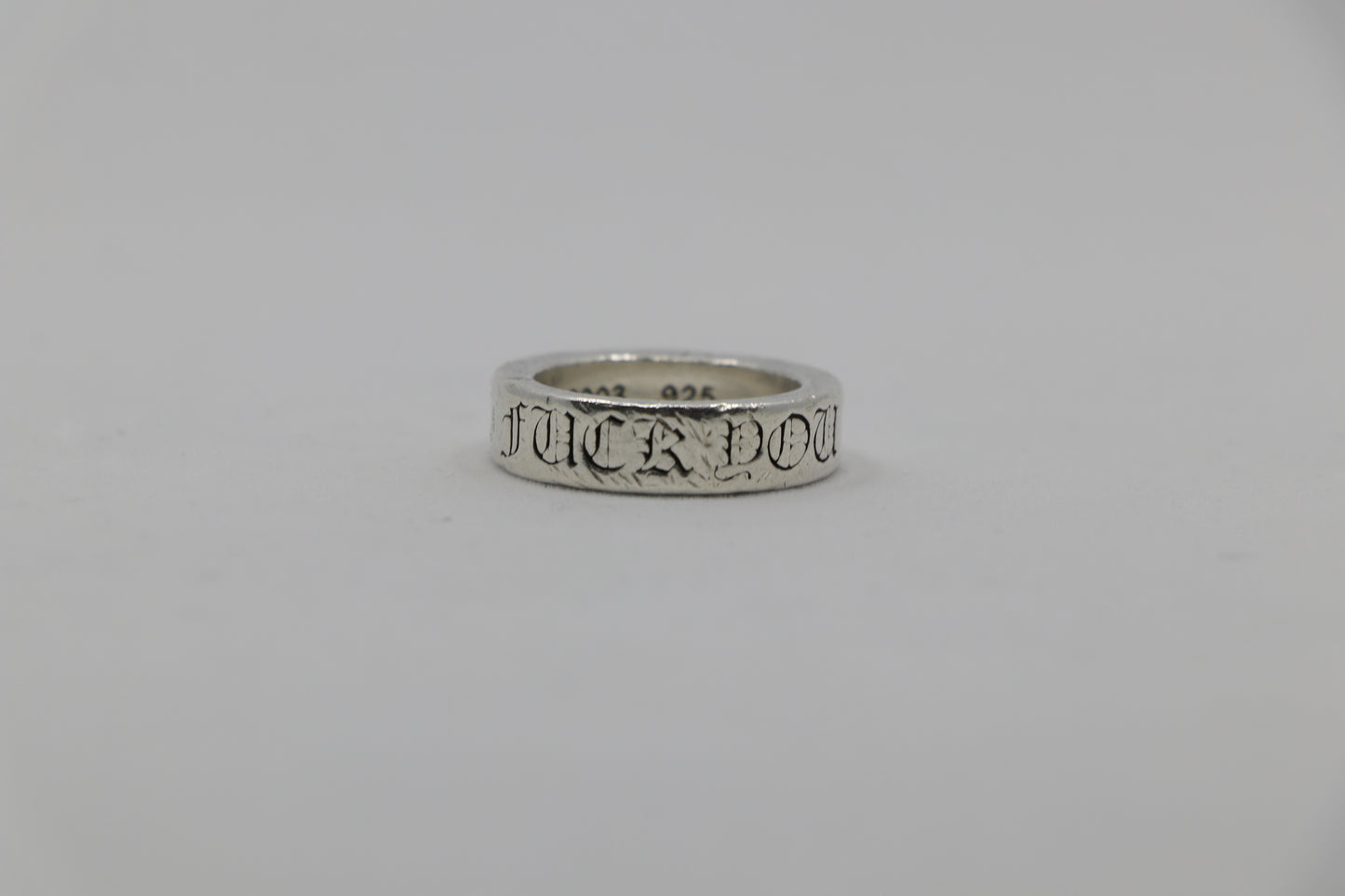 Chrome Hearts Fuck You Spacer Ring 6mm Size 7.5| AVNTGRDNY NYC