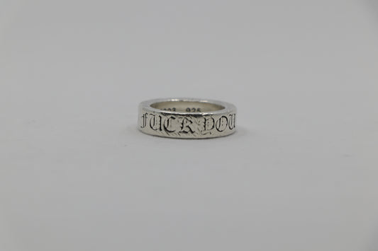 Chrome Hearts Fuck You Spacer Ring 6mm Size 7.5| AVNTGRDNY NYC