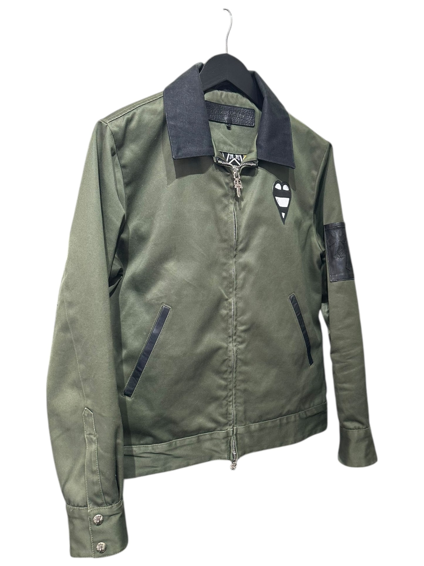 Chrome Hearts x Matty Boy “Smile You’re on Camera” Olive Jacket Size S