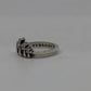 Chrome Hearts Cross Crown Ring Size 10
