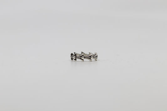 Chrome Hearts Cross Tail Ring Size 7.5