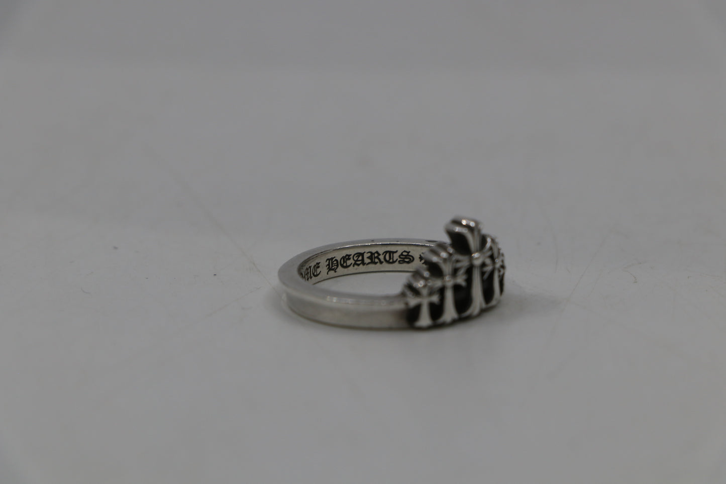 Chrome Hearts Cross Crown Ring Size 10