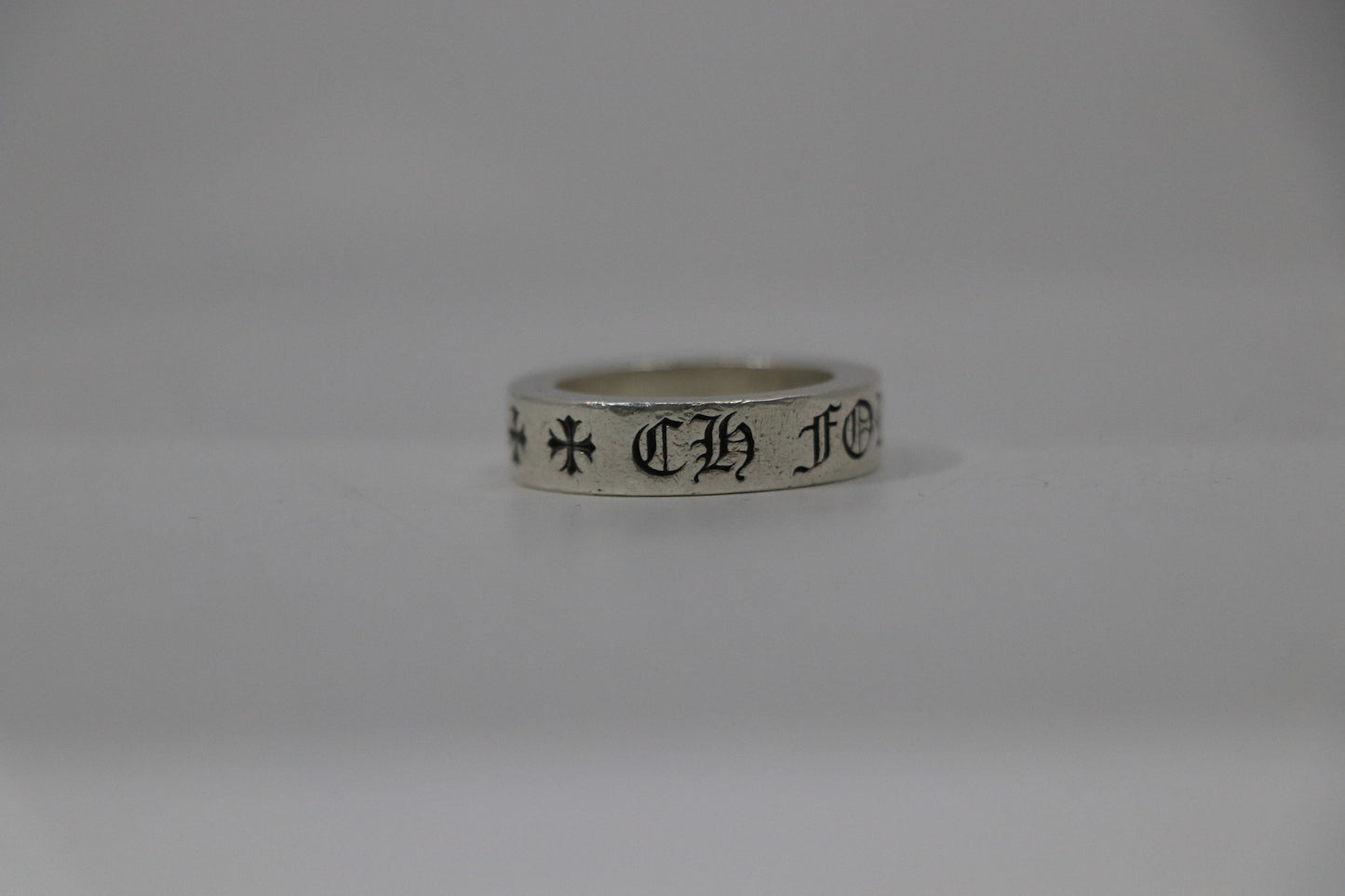 Chrome Hearts 6MM Spacer Ring “Forever” Size 7.5