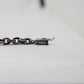 Chrome Hearts 8” Paper Chain Bracelet Sterling Silver | AVNTGRDNY NYC