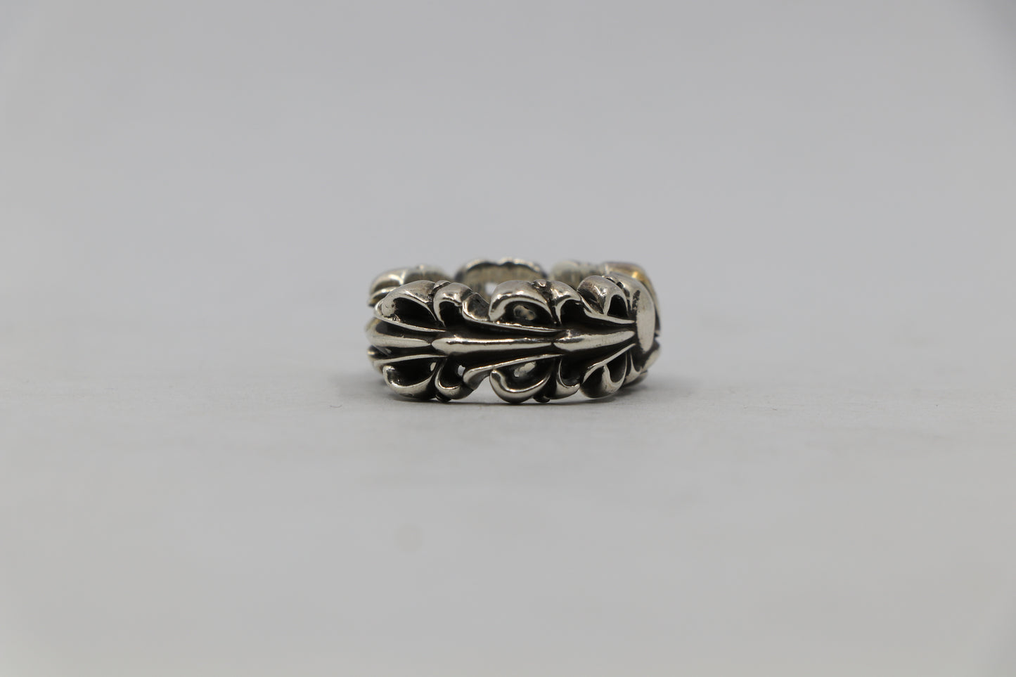 Chrome Hearts Floral Heart Ring Size 8 Excellent Condition | AVNTGRDNY NYC