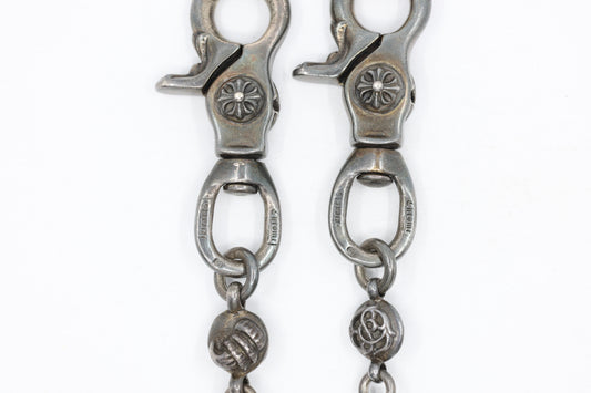 Chrome Hearts Multi-Motif Wallet Chain No. 2 Ball Long Double Lobster Clasp | AVNTGRDNY NYC