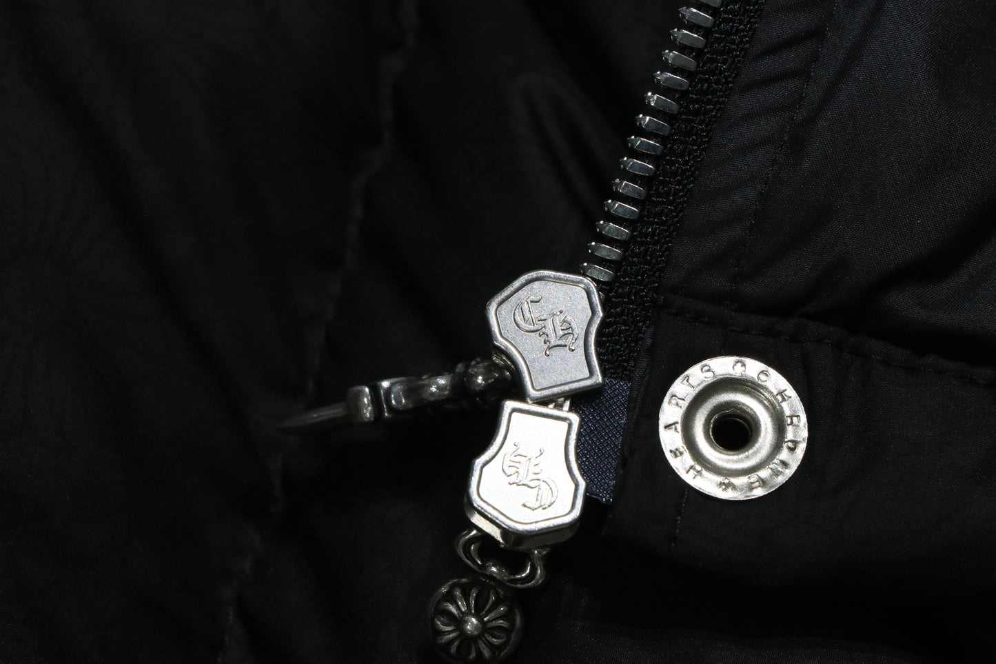 Chrome Hearts Stiff Monogram Puffer Jacket Black Size XL| AVNTGRDNY NYC