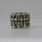 Chrome Hearts Round Cemetery Ring Size 10