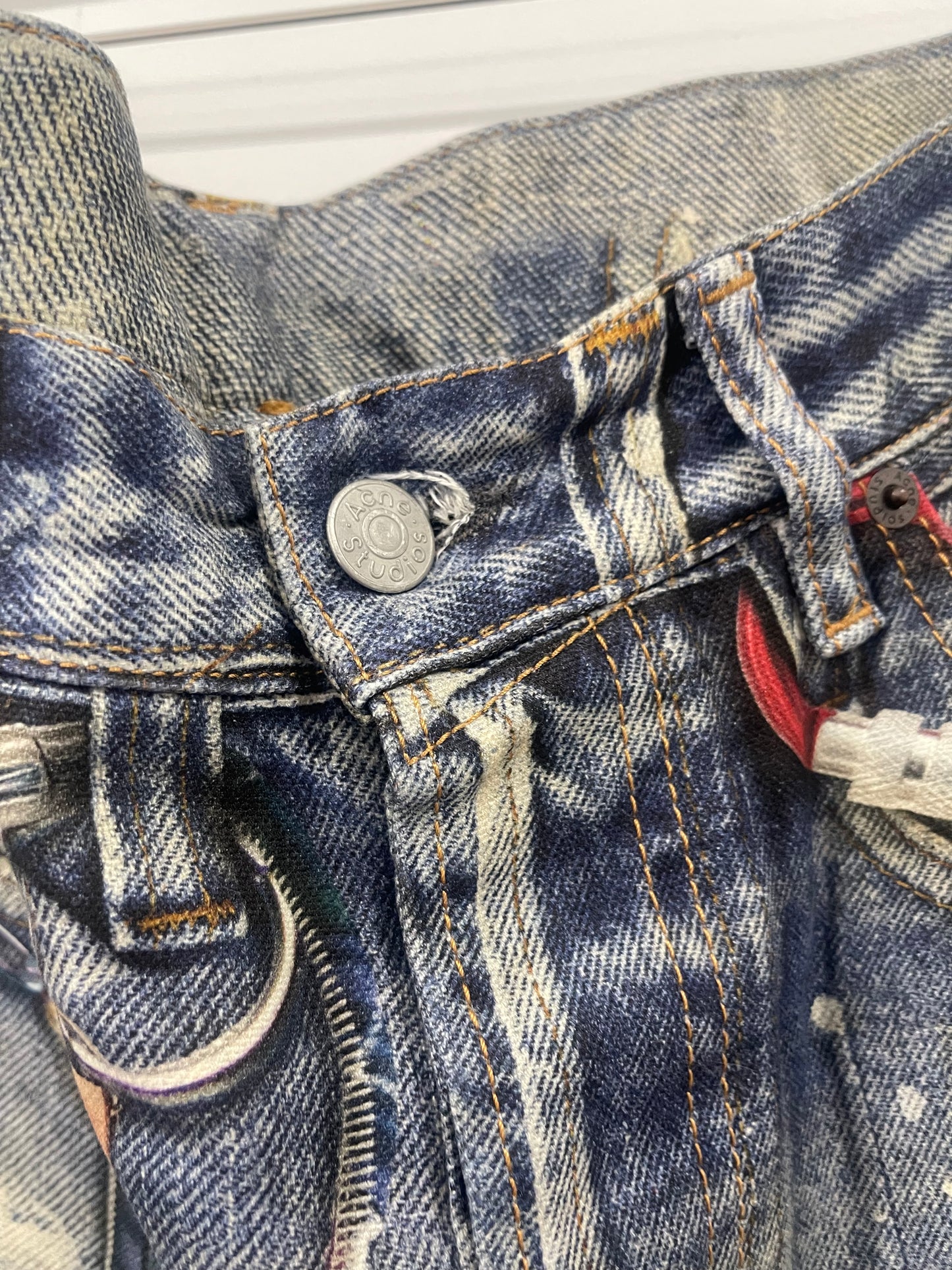 Acne Studios Trompe Baggy Fit Shorts Size 52