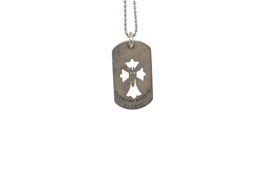 Chrome Hearts Dagger Dog Tag Pendant