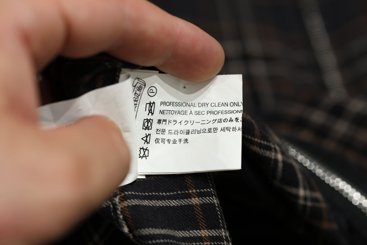 Chrome Hearts Dagger Flannel Short Sleeve T-Shirt Size S | AVNTGRDNY NYC