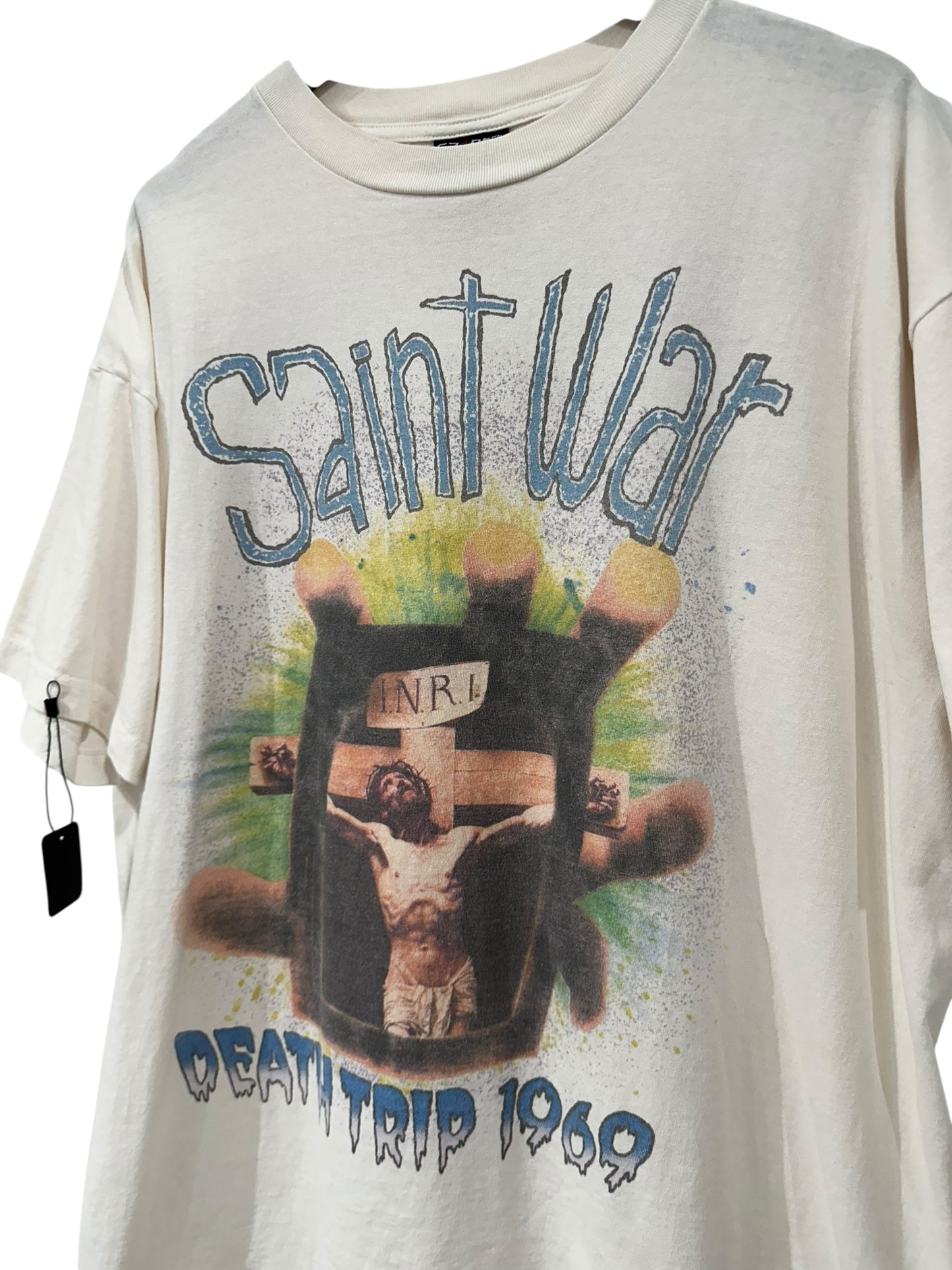 Saint Michael Death Trip T-Shirt Size XL