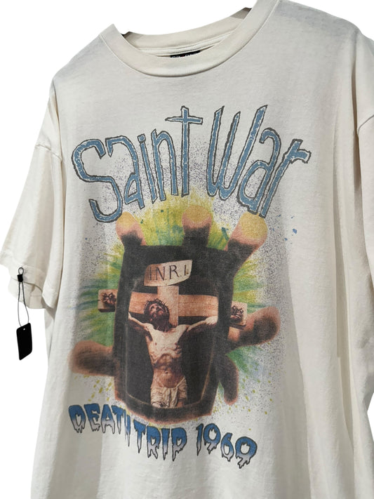 Saint Michael Death Trip T-Shirt Size XL